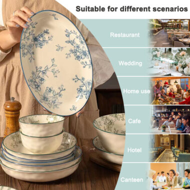 Luxury Antiquity Ceramic Dinnerware Set