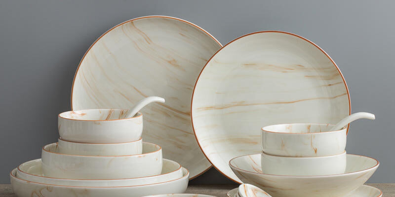 Lightweight BPA-Free Melamine Dinnerware Set