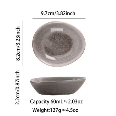 Creative retro ceramic dinnerware set