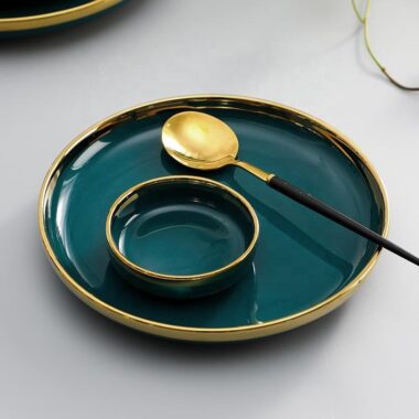 Creative Ceramic Tableware Set with Plates 