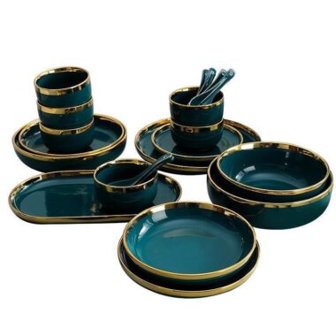 Creative Ceramic Tableware Set with Plates 