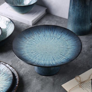 Modern luxury 16-piece stoneware dinnerware set with custom logo