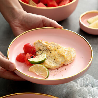 High-End Porcelain Melamine Dinnerware Set