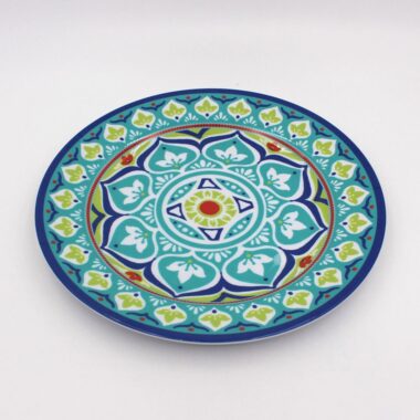 Elegant round melamine wedding dinner plates 11 inch