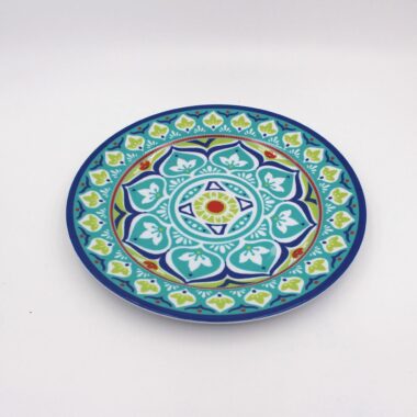 Elegant round melamine wedding dinner plates 11 inch