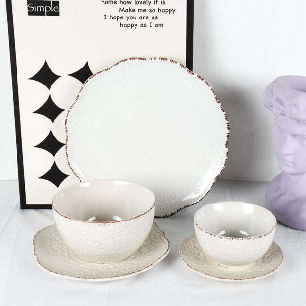 Hand-painted ceramic stoneware