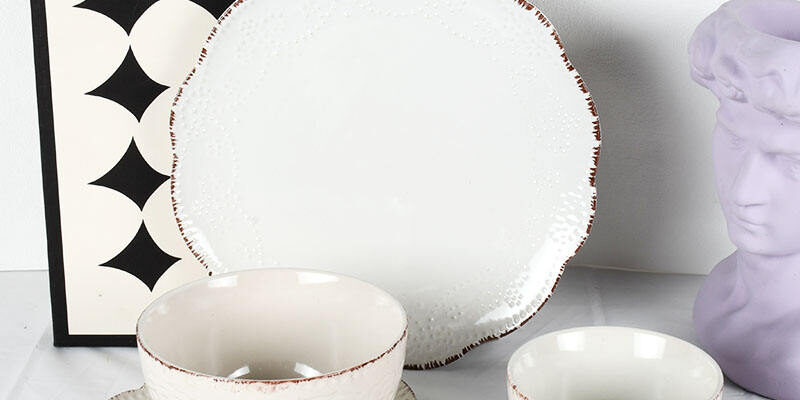 Hand-painted ceramic stoneware