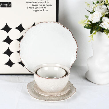  Hand-painted ceramic stoneware 