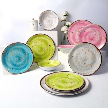 Nordic Melamine Salad Sashimi Plate for Restaurant