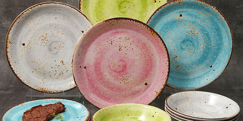 Nordic Melamine Salad Sashimi Plate for Restaurant