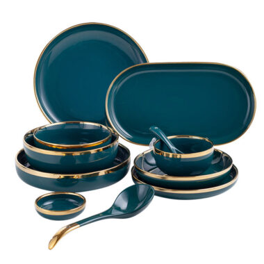 Modern Japanese Style Ceramic Dinnerware Set