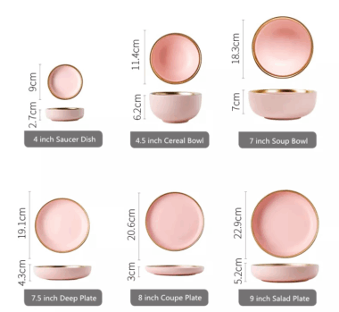 Porcelain Dinnerware Set for Hotel 