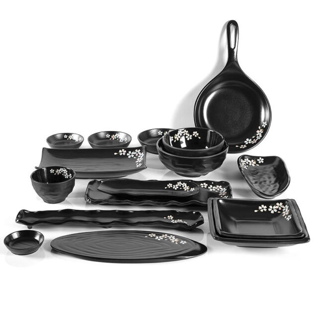 Reusable Melamine Dinnerware Plates