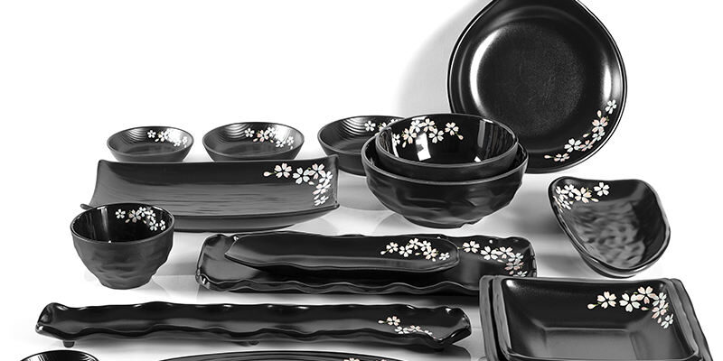 Reusable Melamine Dinnerware Plates