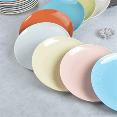 Wholesale Custom Logo Ceramic Dinner Plates – Elegant Porcelain Dessert Charger