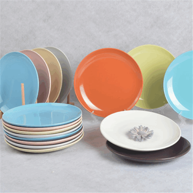 Wholesale Custom Logo Ceramic Dinner Plates – Elegant Porcelain Dessert Charger