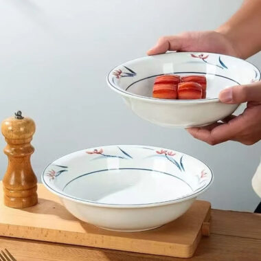Wholesale Porcelain Ceramic Dinner Plates for Home & Restaurants