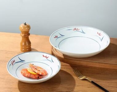 Wholesale Porcelain Ceramic Dinner Plates for Home & Restaurants