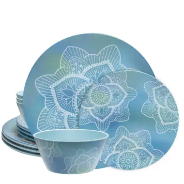 Custom Pattern Melamine Set