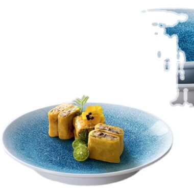 High-Foot Melamine Soup Plate